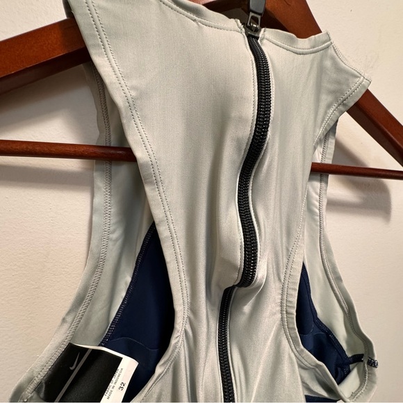 Nike Techsuit Swimsuit Speedsuit Skinsuit Swimskin Full Bodysuit Size 32 - Picture 6 of 13